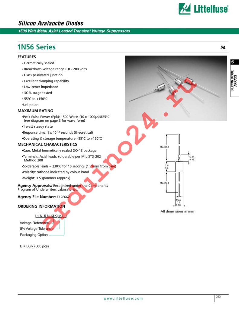 1N5633 datasheet