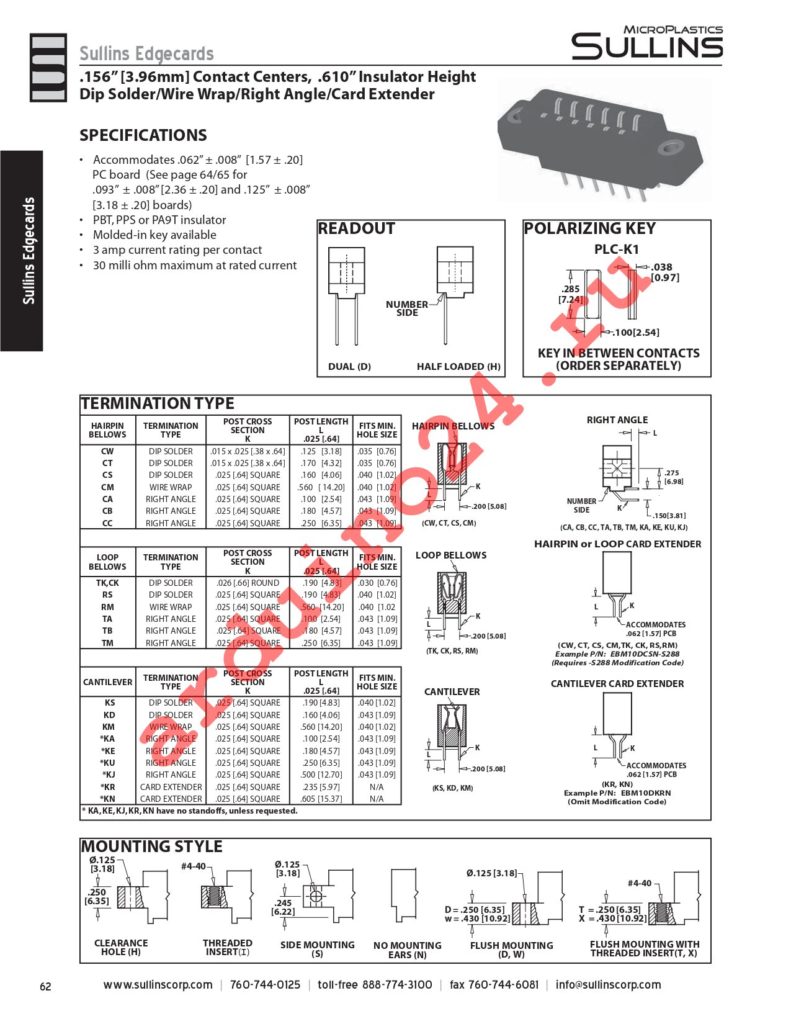 EBM08DTBN-S189 datasheet