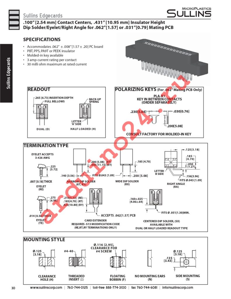 GCC06DRTS-S734 datasheet