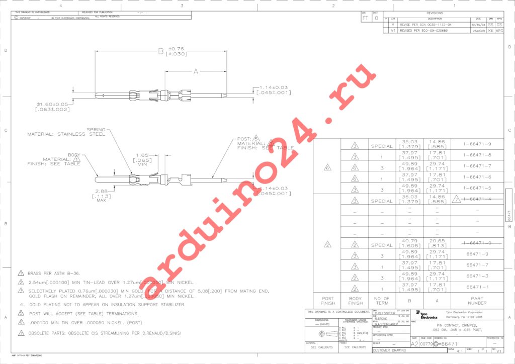 1-66471-6 datasheet