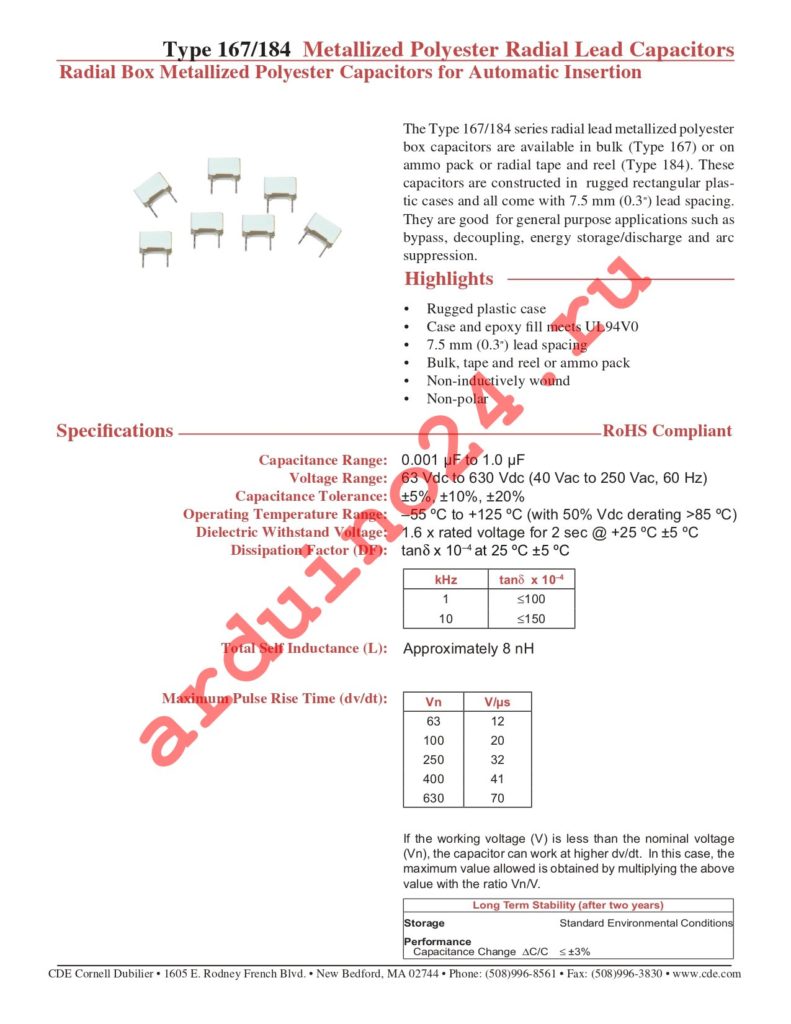 184124K100RBA-F datasheet