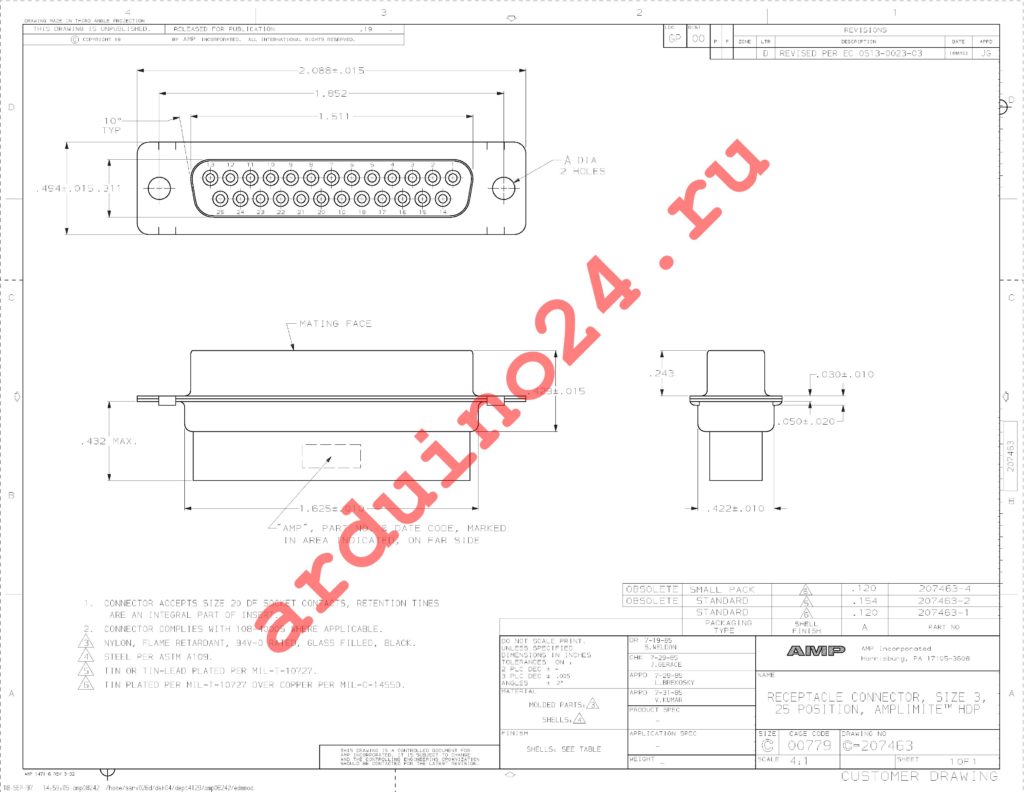 207463-2 datasheet