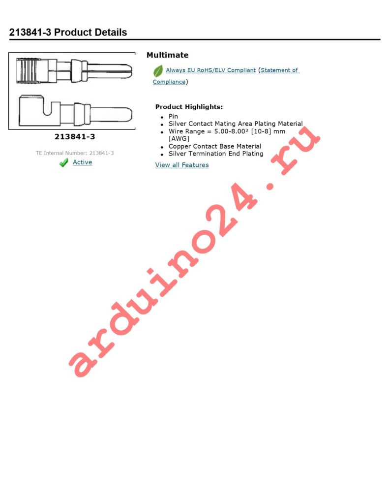 213841-3 datasheet