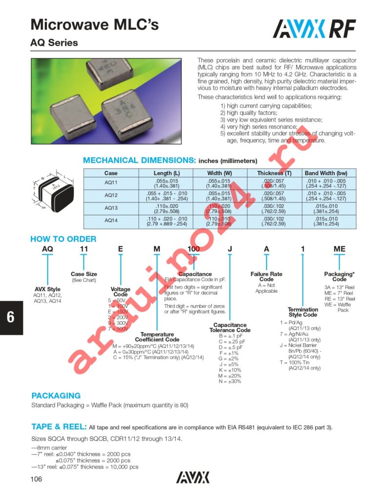 AQ11EM360GA7ME datasheet