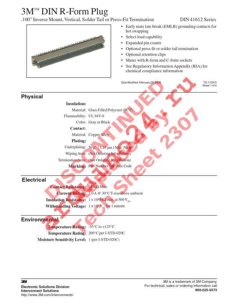 DIN-150RPC-S1-TR datasheet