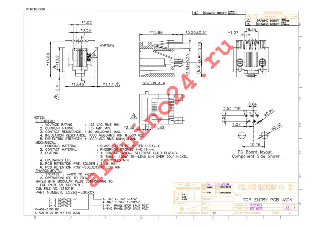 E5264-E00033-L datasheet