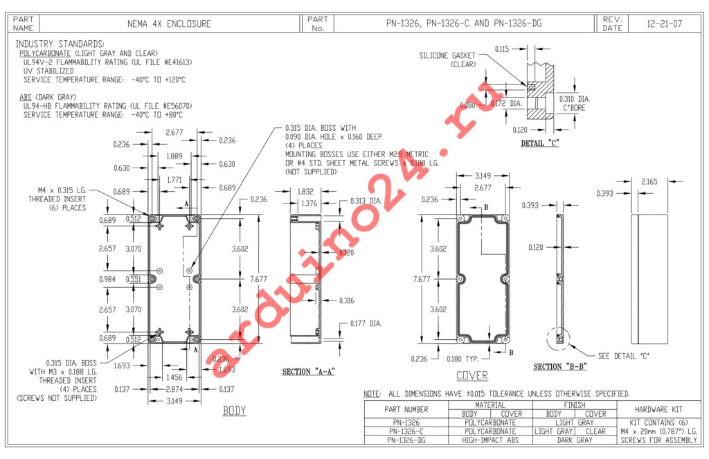 PN-1326-DG datasheet