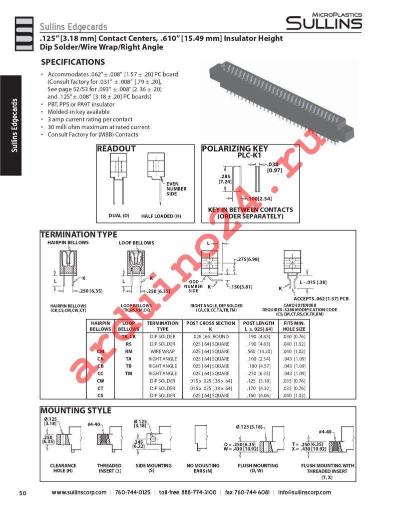 RCA24DRMN-S288 datasheet