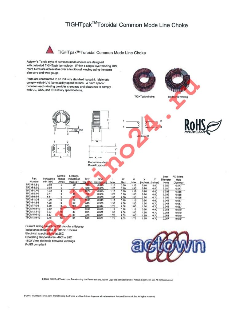 TPCM-6.6-5 datasheet