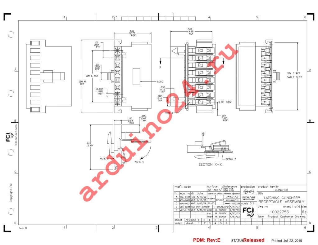 10022753-066LF datasheet