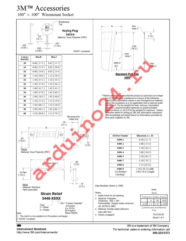 3490-5 datasheet