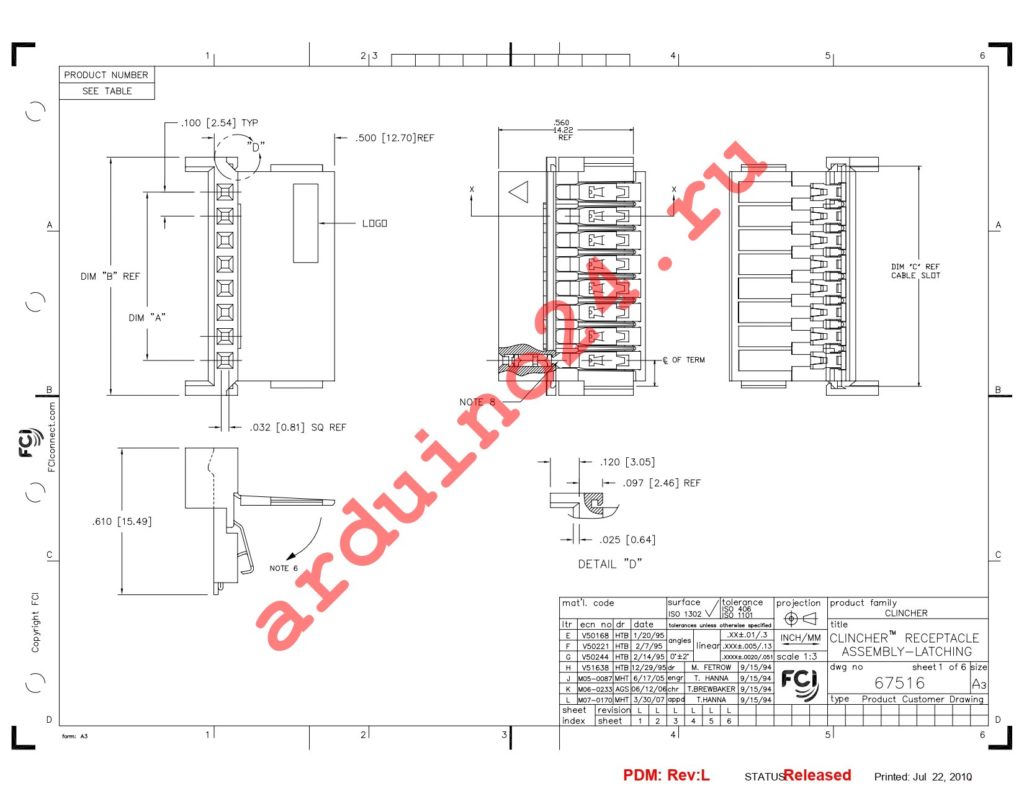 67516-214LF datasheet