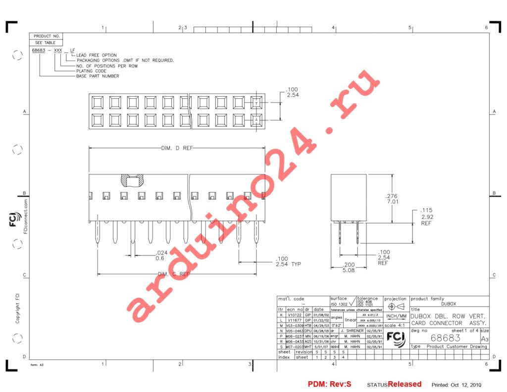 68683-242LF datasheet