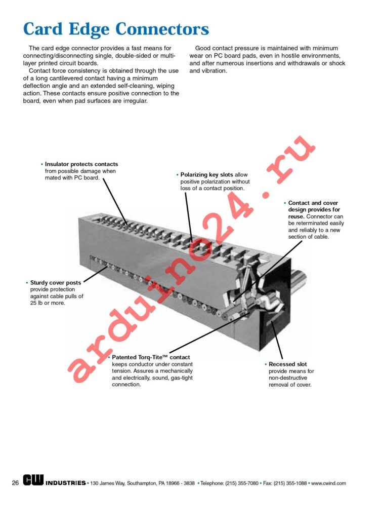 CWR-170-26-0003 datasheet