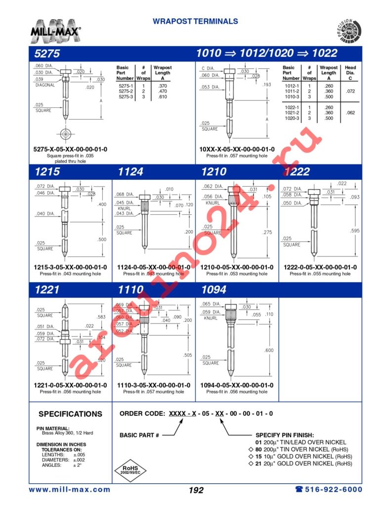 1022-1-05-21-00-00-01-0 datasheet