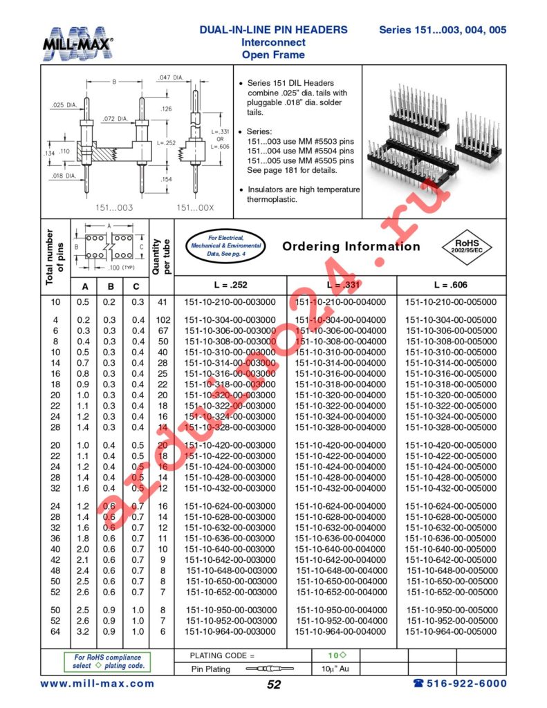 151-10-648-00-005000 datasheet