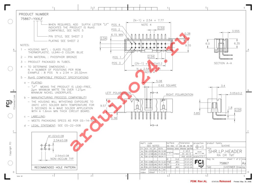 75867-106LF datasheet