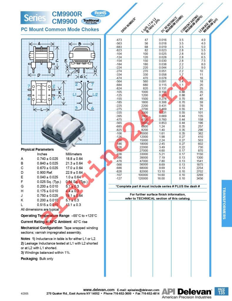 CM9900-224 datasheet