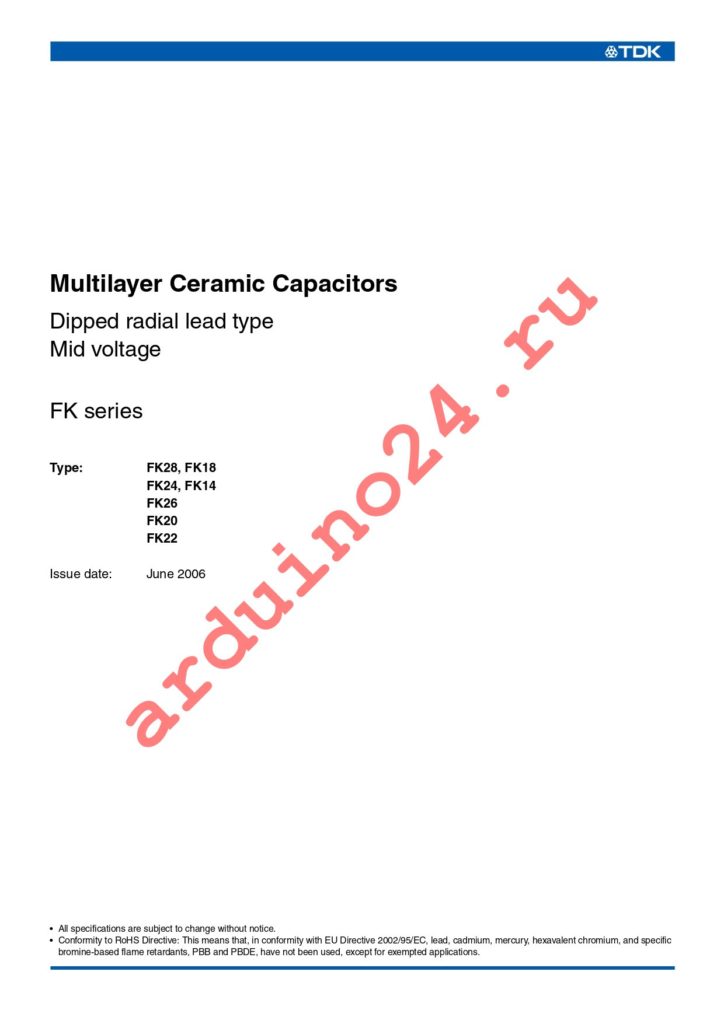 FK26X7R2E223K datasheet