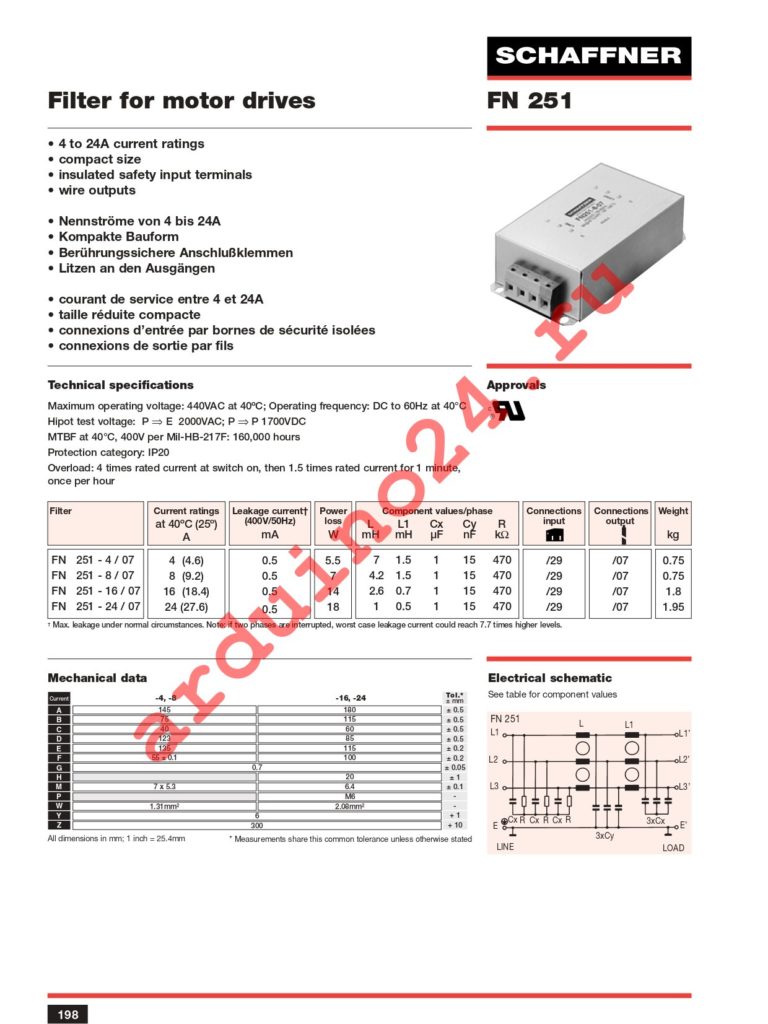 FN251-4-07 datasheet