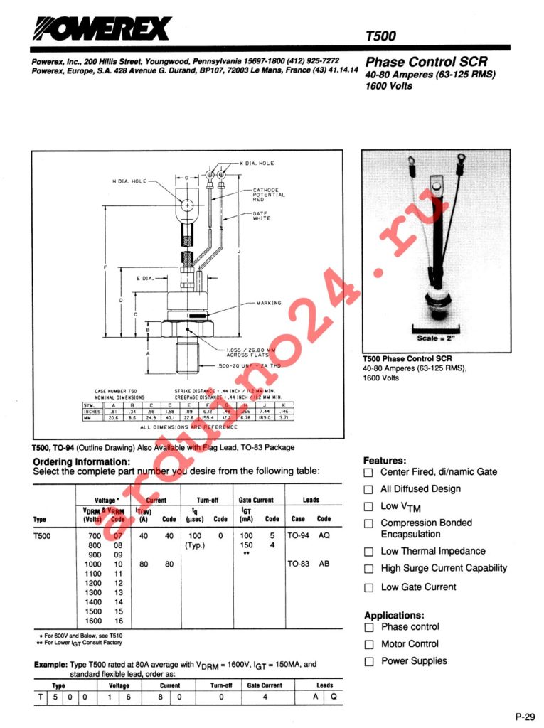 T500168004AQ datasheet