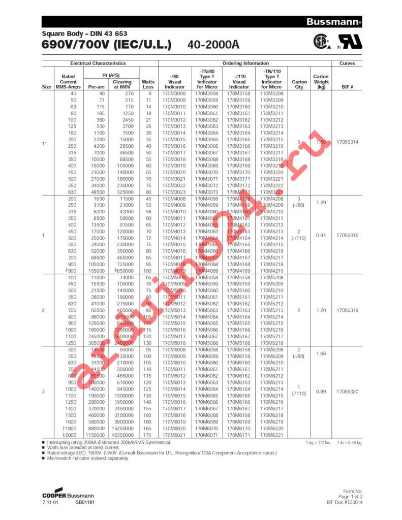 170M4158 datasheet