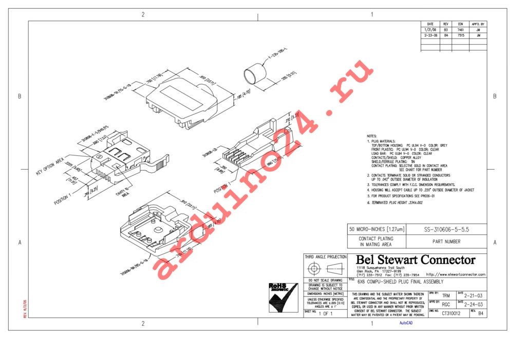 SS-310606-5-5.5 datasheet