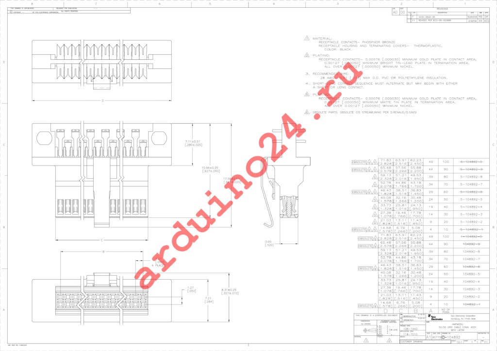 104892-9 datasheet