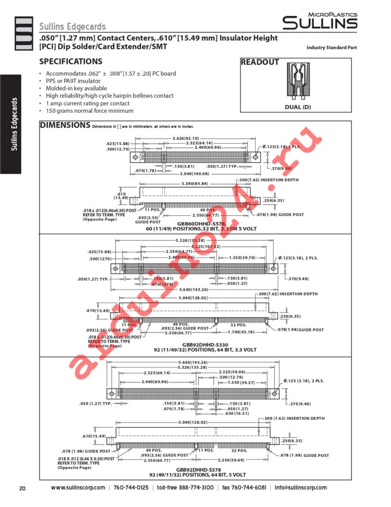 ACB60DHFT-S621 datasheet