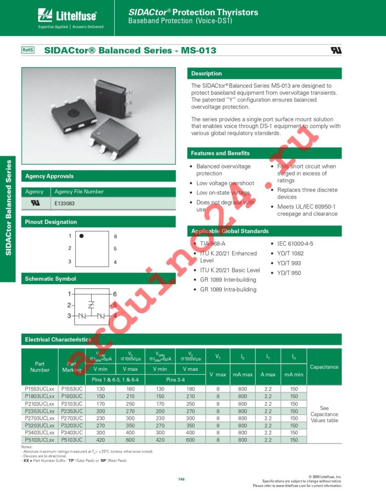 P2703UCTP datasheet